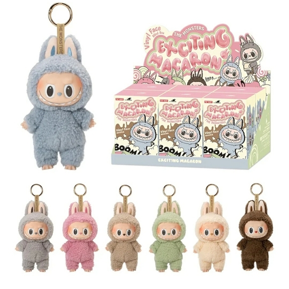 AUTHENTIC POP MART EXCITING MACARON LABUBU SURPRISE LOT - Picture 1 of 9